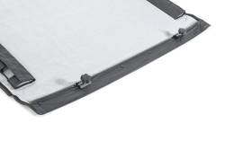 MasterTop - MasterTop 14700001 Windshield Header No Drill Black for 07-18 Jeep Wrangler JK - Image 2