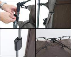 Overland Vehicle Systems - Overland Vehicle Systems 26019910 Pop Up Shower Tent w/Storage Bag - Image 7