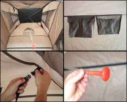 Overland Vehicle Systems - Overland Vehicle Systems 26019910 Pop Up Shower Tent w/Storage Bag - Image 8