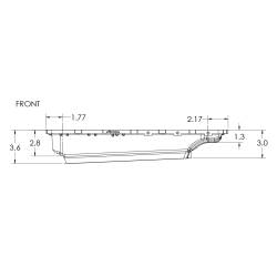Pacific Performance Engineering - PPE 328053200 Raw Heavy-Duty Cast Shallow Aluminum Trans Pan 17-22 Ford 10R80 - Image 7