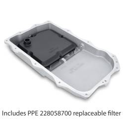 Pacific Performance Engineering - PPE 228153410 Brush Aluminum Transmission Pan for 850RE 18-22 Jeep JL/JT 2.0/3.0 - Image 2