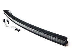 Top Gun Customz - Top Gun Customz TGC74050 50" LED Bar Curved Chrome Dbl Row Combo 288W 25920Lm - Image 3