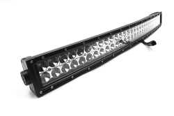 Top Gun Customz - Top Gun Customz TGC74030 30" LED Bar Curved Chrome Dbl Row Combo 180W 16200Lm - Image 4