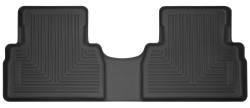 Husky Liners 14871 Weatherbeater 2nd Row Floor Liners Black for Santa Fe