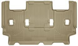 Husky Liners 14323 Weatherbeater 3rd Row Floor Liners Tan for Ford Expedition