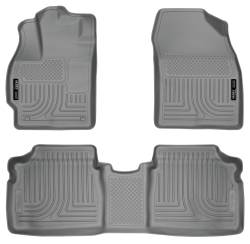 Husky Liners Weatherbeater Front/Rear Floor Liners Grey for Toyota Prius 98922