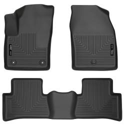 Husky Liners 95651 Weatherbeater Front/Rear Floor Liners Black for Toyota C-HR