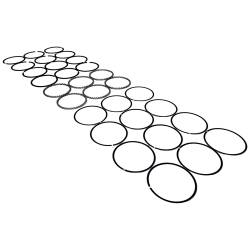 Crown Automotive Jeep Replacement - Crown Automotive J8121683 Piston Ring Set - Image 2