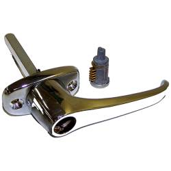 Crown Automotive Jeep Replacement - Crown Automotive J8128461 Chrome Door Handle 76-81 CJ5/CJ7 - Image 2