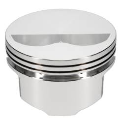 JE Pistons - JE Pistons 231308 Piston Set 4032 Flat Top 4.125 Bore 1.125 CD .927 Pin 8pc - Image 1
