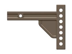 Blue Ox - Blue Ox BXW4000 Receiver Hitch Mount 12" 2000 Ib 7-Hole 2" Receiver - Image 2