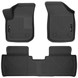 Husky Liners - Husky Liner Weatherbeater Front/Rear Floor Liners Black Buick Envision 95111 - Image 1