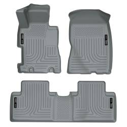 Husky Liners Weatherbeater Front/Rear Floor Liners Grey Honda Civic 98412