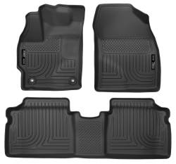 Husky Liners Weatherbeater Front/Rear Floor Liners Black for Toyota Prius 99511