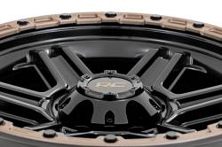 Rough Country Suspension Systems - Rough Country 79 Series Wheel 18x9 6x5.5 18mm Semi Gloss Black/Bronze 79181812 - Image 5
