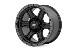 Rough Country Suspension Systems - Rough Country 79170912B 79 Series Wheel 17x8.5 6x5.5 0mm Satin Black - Image 1