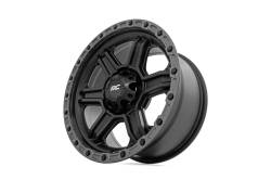 Rough Country Suspension Systems - Rough Country 79170912B 79 Series Wheel 17x8.5 6x5.5 0mm Satin Black - Image 4