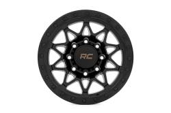 Rough Country Suspension Systems - Rough Country 78180906B 78 Series Wheel 18x9 8x180 0mm Satin Black - Image 2
