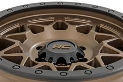 Rough Country Suspension Systems - Rough Country 78 Series Wheel 18x9 8x170 -12mm Satin Bronze/Black 78181211 - Image 4