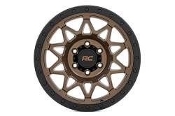 Rough Country Suspension Systems - Rough Country 78 Series Wheel 17x8.5 6x135 0mm Satin Bronze/Black 78170917 - Image 2