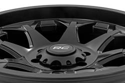 Rough Country Suspension Systems - Rough Country 80 Series Wheel 20x10 6x5.5 -25mm Semi Gloss Black 80202412A - Image 5