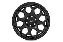 Rough Country Suspension Systems - Rough Country 80 Series Wheel 20x10 5x5.0 -25mm Semi Gloss Black 80202413A - Image 2