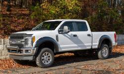 Bushwacker - Bushwacker 20942-02 Pocket Style Front/Rear Fender Flares Black 17-22 Super Duty - Image 2