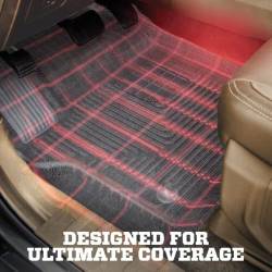 Husky Liners - Husky Liner Weatherbeater 2nd Row Floor Liners Black Honda Pilot 19411 - Image 2