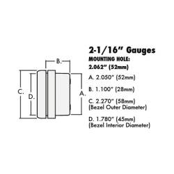 NOS/Nitrous Oxide System - NOS 15945NOS Air/Fuel Wideband Gauge Kit - Image 4