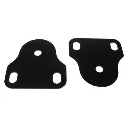 Rugged Ridge 11208.01 Windshield Bracket Set Black for 76-95 Jeep CJ/Wrangler