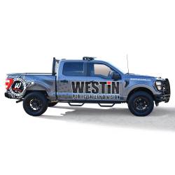 Westin - Westin 20-13945 Outlaw Drop Nerf Step Bars for 15+ Ford F150/17+ F250 - Image 2