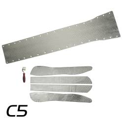 Design Engineering - Design Engineering 50530 Trans Tunnel Heat Shield 5pc Complete Kit C5 Corvette - Image 7