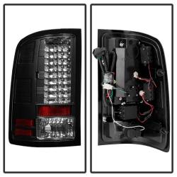 Spyder Auto - Spyder Auto 5014948 LED Taillights Black/Clear for 07-13 Sierra 1500HD - Image 3