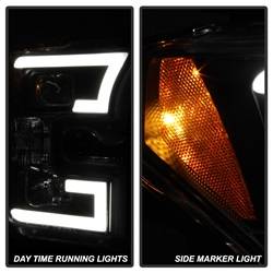 Spyder Auto - Spyder Auto 5083531 Light Bar Headlights Black/Clear for 15-17 Ford F150 - Image 2
