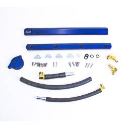 BBK Performance Parts - BBK Performance 5010 High Flow Billet Fuel Rails-Blue 86-93 Mustang 5.0L - Image 192