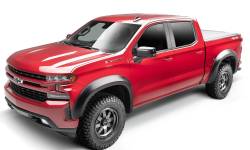 Bushwacker Extend-a-Fender Front/Rear Fender Flares Black Silverado 40929-02