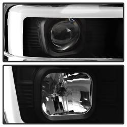 Spyder Auto - Spyder Auto 5084477 Black Light Bar Projector Headlights 08-10 Ford Super Duty - Image 3