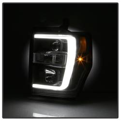 Spyder Auto - Spyder Auto 5084477 Black Light Bar Projector Headlights 08-10 Ford Super Duty - Image 6