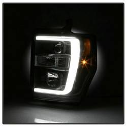 Spyder Auto - Spyder Auto 5084477 Black Light Bar Projector Headlights 08-10 Ford Super Duty - Image 7