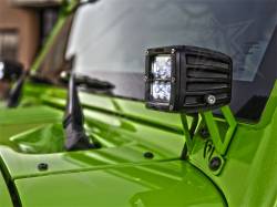Rigid Industries - Rigid Industries 40331 A-Pillar Mount Brackets for 07-18 Jeep Wrangler JK - Image 3