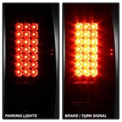 Spyder Auto - Spyder Auto 5003898 Black/Clear LED Taillights 08-16 for Ford Super Duty - Image 6