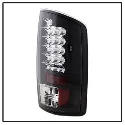 Spyder Auto - Spyder Auto 5002617 Black/Clear LED Taillights for 07-09 Dodge Ram Trucks - Image 2