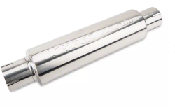 Pypes Performance Exhaust - Pypes MVR200S M-80 Race Pro Series S.S. 2.5" Round 14" Muffler Universal - Image 2