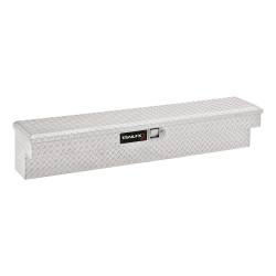 TrailFX - TrailFX 160601 Side Mount Tool Box 60x11-1/4x11" Bright Aluminum Single Lid - Image 1
