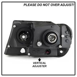 Spyder Auto - Spyder Auto 5085221 Black Light Bar Projector Headlights for Grand Cherokee - Image 5