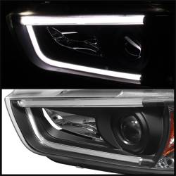 Spyder Auto - Spyder Auto 5074201 DRL Projector Headlights Black/Clear for 11-14 Charger - Image 3