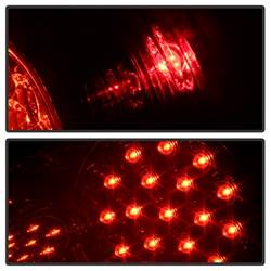Spyder Auto - Spyder Auto 5022530 Chrome/Smoked LED Taillights for 03-05 Nissan 350Z - Image 2