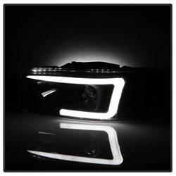 Spyder Auto - Spyder Auto 5084521 Black Light Bar Projector Headlights for GMC Sierra/Yukon - Image 2