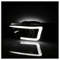 Spyder Auto - Spyder Auto 5084521 Black Light Bar Projector Headlights for GMC Sierra/Yukon - Image 7