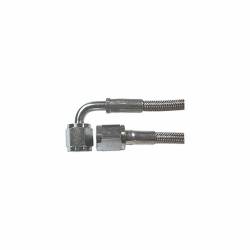Allstar Performance - Allstar Performance ALL46312-18 18" #3 Braided Line -4 Straight/-4 90 Degree - Image 1